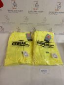 Brand New Vizwear Hi Viz Safety Over Trousers Work Wear Bottoms Pants XL, Set of 2