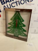 Brand New Twins Christmas Tree Quartz Wall Clock