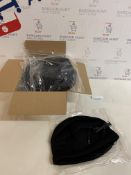 Brand New Black Beanie Hat with Built In Speaker Headphones, Set of 10 Hats