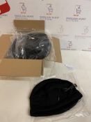 Brand New Black Beanie Hat with Built In Speaker Headphones, Set of 10 Hats