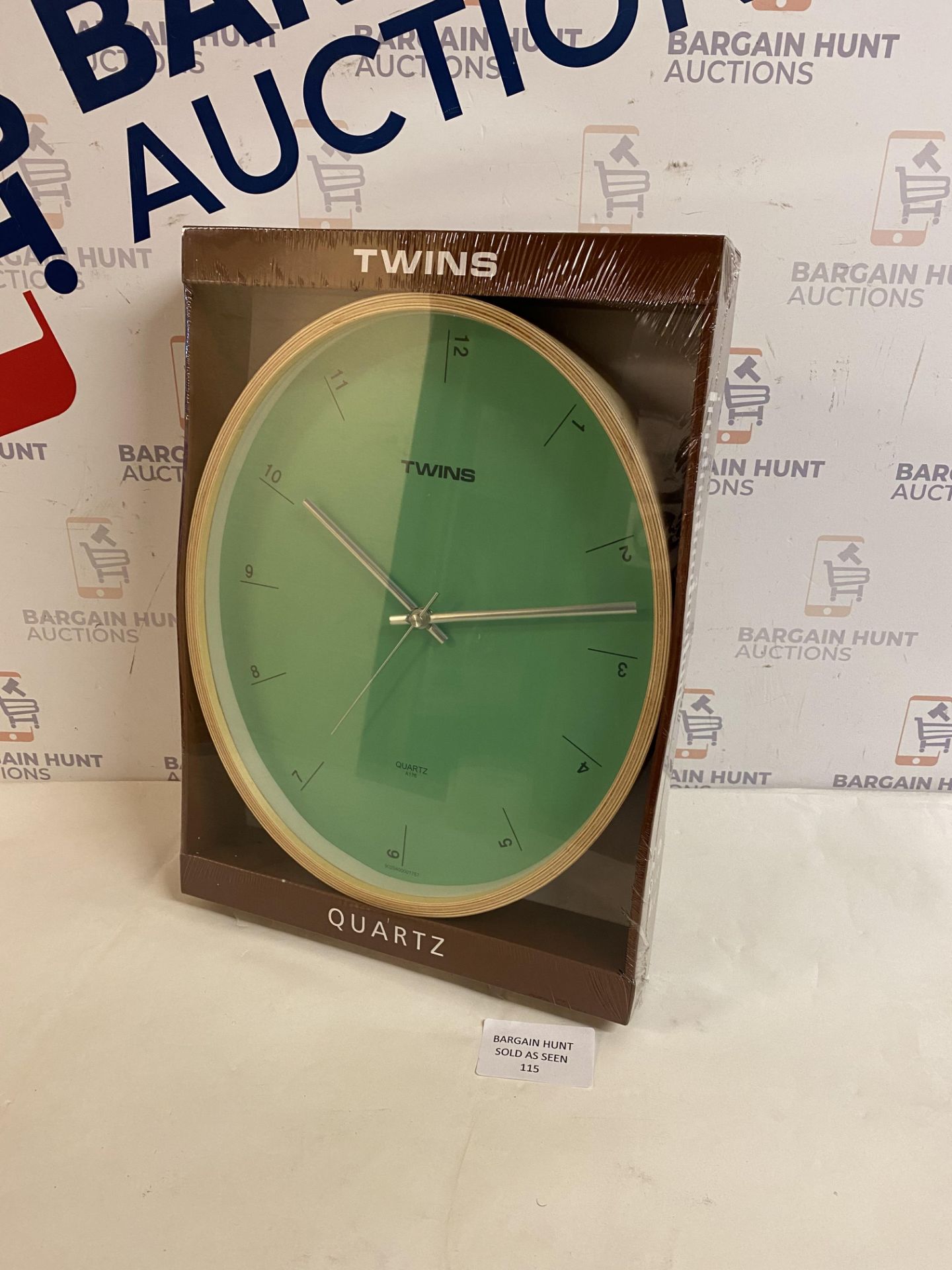 Brand New Twins Quartz Wall Clock