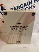Supremely Washable 10.5 Tog Duvet, Super King RRP £47.50