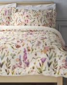 Pure Cotton Sateen Floral Bedding Set, King Size RRP £69