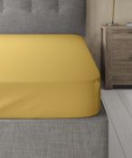 Cotton Percale Fitted Sheet, Single