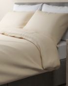 Luxury Egyptian Cotton 400 Thread Count Sateen Duvet Cover, Single RRP £59