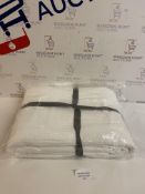 Cotton Mix Ribbed Quilted Throw RRP £59