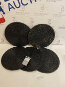 Set of 5 Handwoven Rattan Placemats RRP £9.50 Each