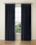 Velvet Pencil Pleat Curtains RRP £89