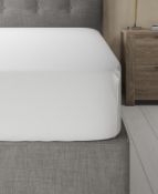 Cotton Percale Extra Deep Fitted Sheet, King Size