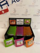 Brand New Mini Photo Frames, Multicolour pack of 24