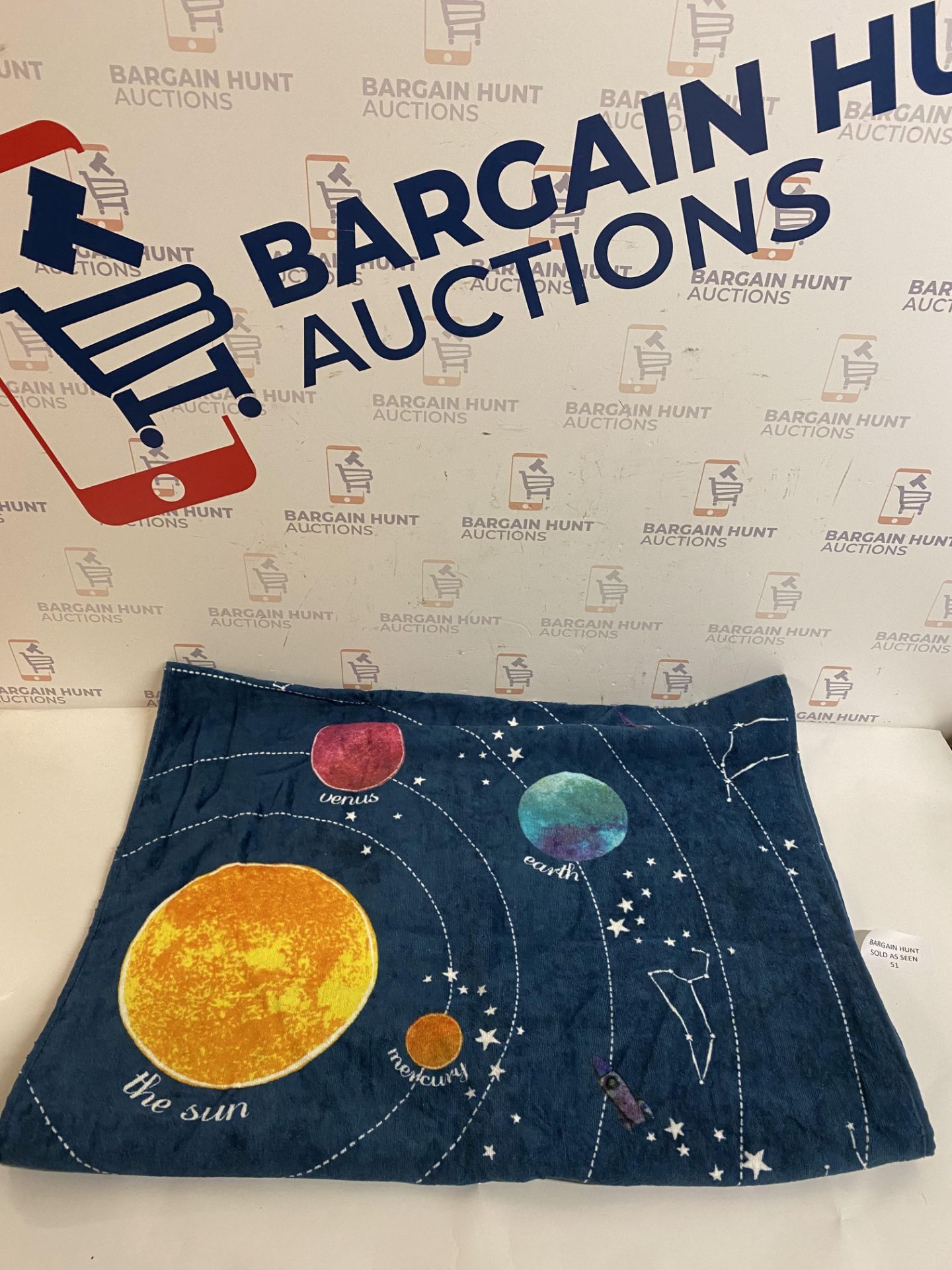 Cotton Soft Solar System Bath Towel