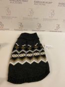 Patterned Dog Jumper, Small