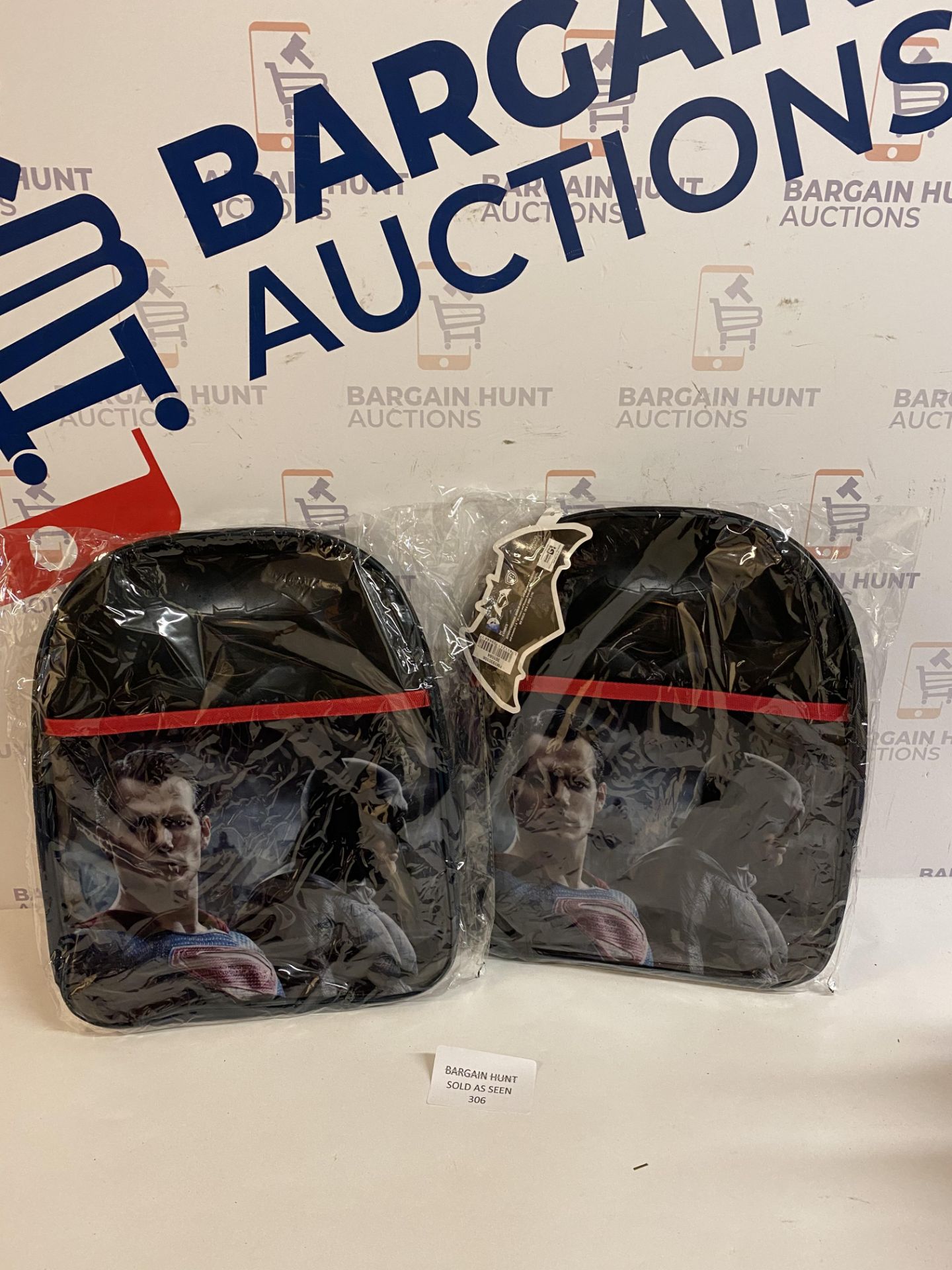 Brand New DC Comics Batman VS Superman Backpack, Set of 2