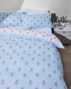 Cotton Mix Percy Pig Bedding Set, Double