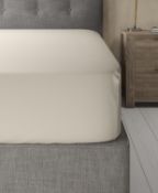 Luxury Egyptian Cotton 400 Thread Count Sateen Extra Deep Fitted Sheet, Super King RRP £55