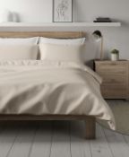 Pure Cotton Jersey Bedding Set, Super King RRP £59