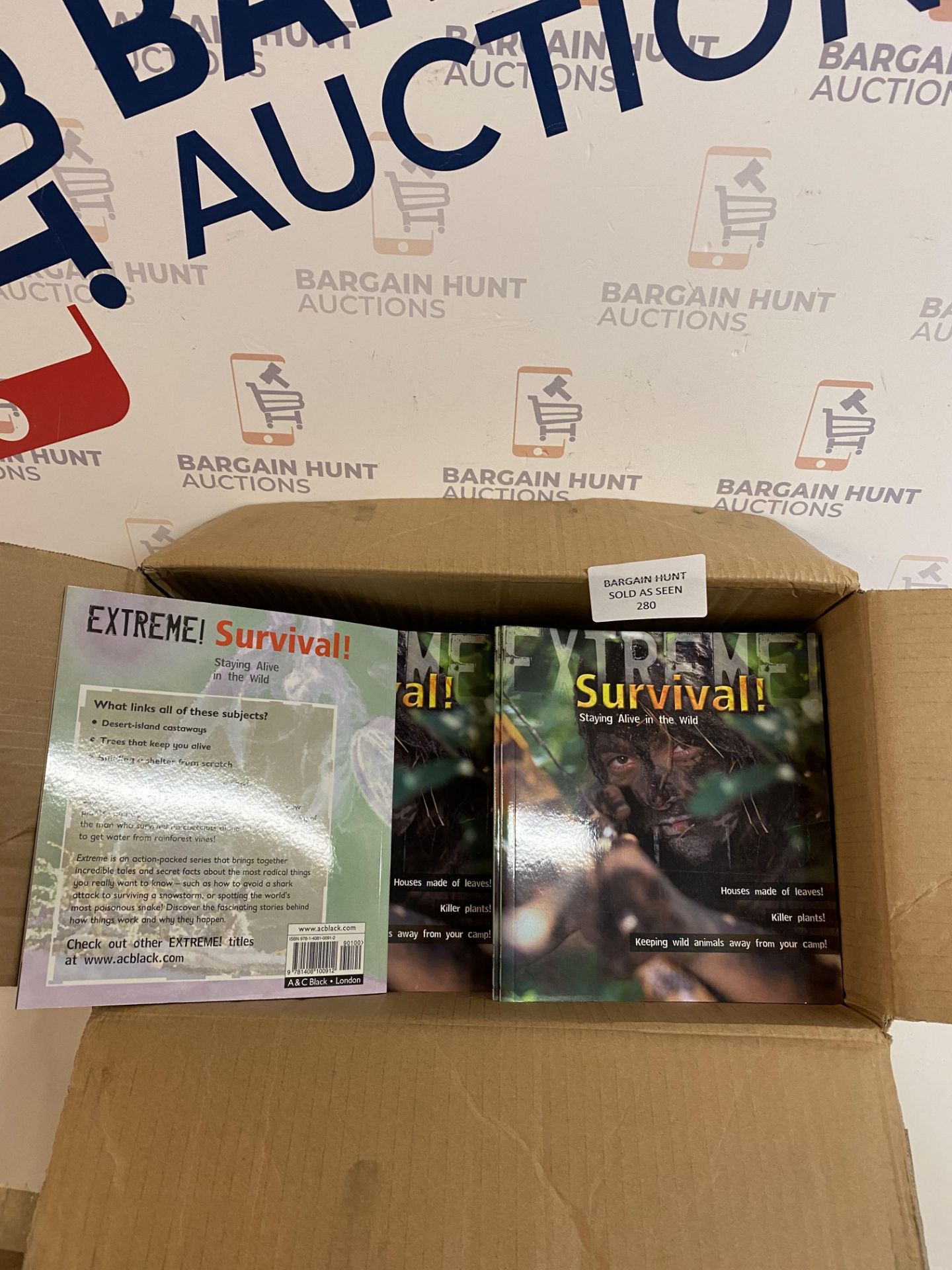 Brand New Extreme Science Survival! By Ross Piper Paperback, box of approximately 80 copies