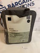 Anti Allergy Synthetic All Seasons 13.5 Tog Duvet, Super King RRP £99