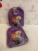Brand New Disney Frozen Elsa & Anna Back Pack, Set of 2