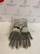 Brand New Seamless Mixed Fibre PVC Dot Handling Gloves, Set of 12 Pairs