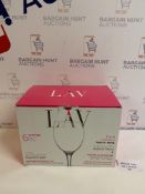 LAV Pack of 6 Empire Glasses