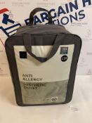 Anti Allergy Synthetic 10.5 Tog Duvet, King Size RRP £59