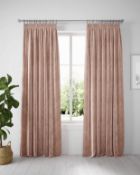 Lined Velvet Pencil Pleat Curtains RRP £109