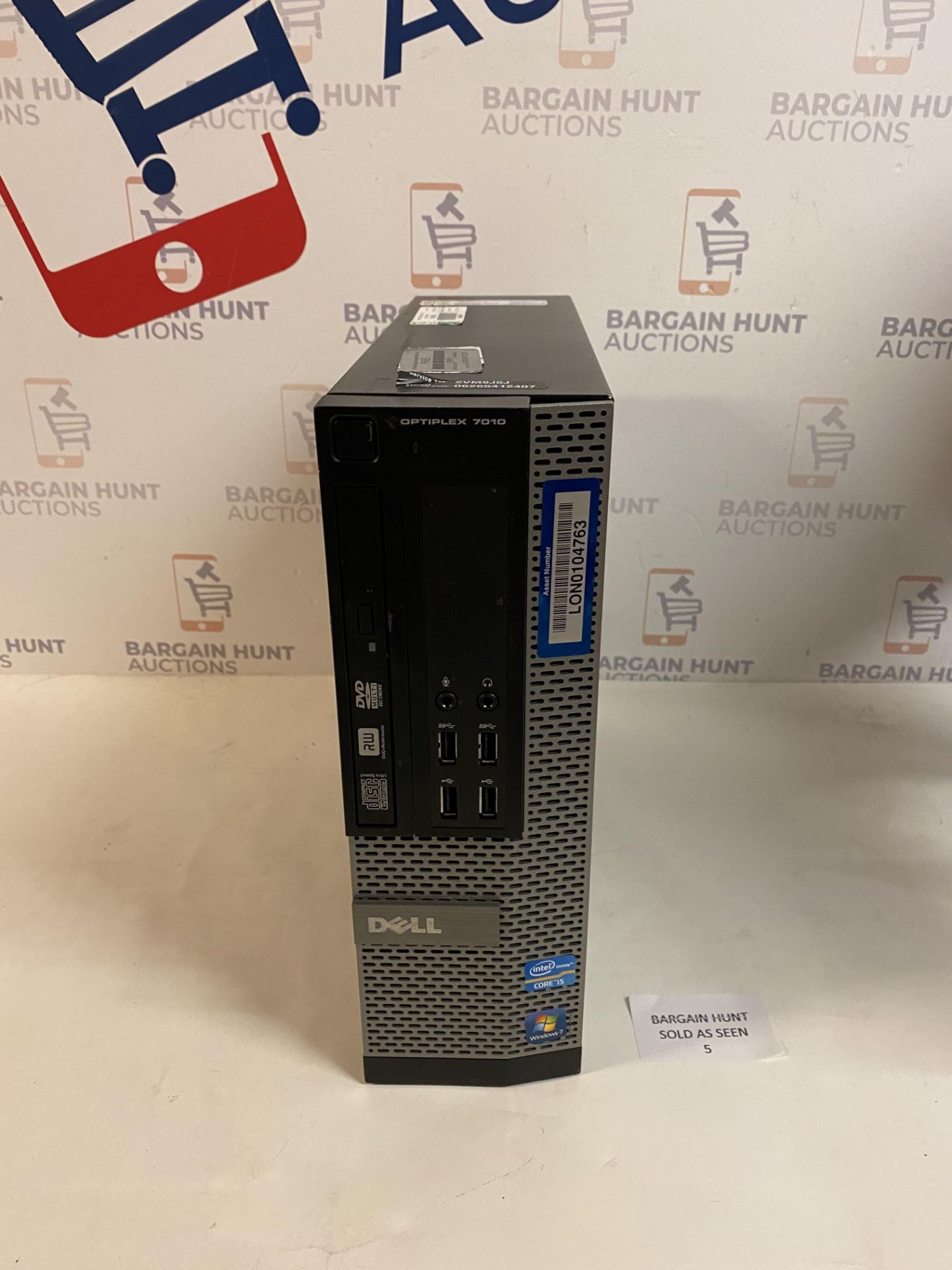 Dell Optiplex 7010 i5 Desktop PC (monitor used for testing purposes only, see images)