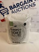 Simply Soft 10.5 Tog Duvet, King Size