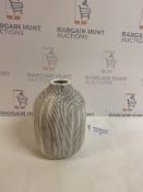 Handmade Medium Linear Striped Vase