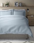 Iris Pure Cotton Spotty Dobby Bedding Set, Super King RRP £89