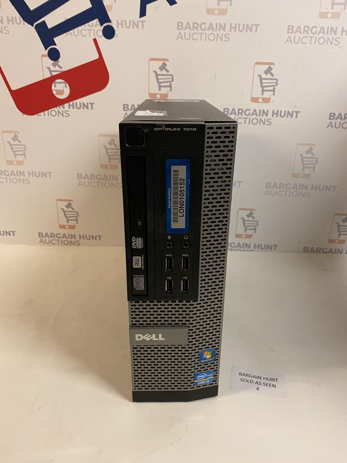 Dell Optiplex 7010 i5 Desktop PC (monitor used for testing purposes only, see images)