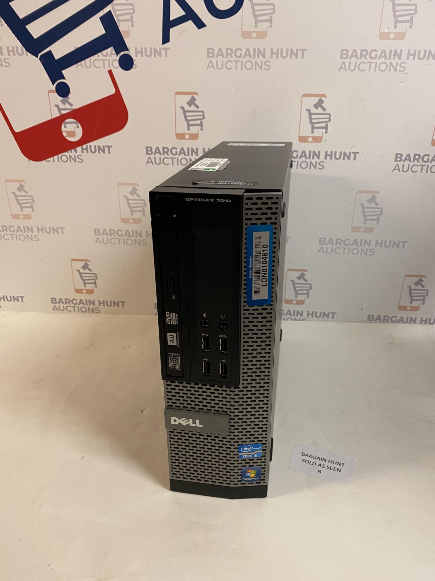 Dell Optiplex 7010 i5 Desktop PC (monitor used for testing purposes only, see images)