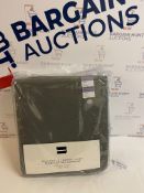 Blackout & Thermal Lined Plain Cotton Pencil Pleat Curtains RRP £99