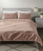 Luxury Velvet Bedding Set, King Size RRP £59