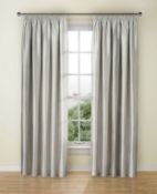 Faux Silk Pencil Pleat Blackout Curtains RRP £79