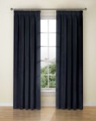 Lined Velvet Pencil Pleat Curtains RRP £89