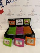 Brand New Mini Photo Frames Multicolour, Pack of 24