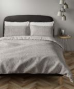 Easycare Cotton Blend Fern Print Bedding Set, Double