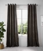 Velvet Eyelet Curtains RRP £119