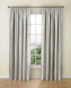 Faux Silk Pencil Pleat Blackout Curtains RRP £69