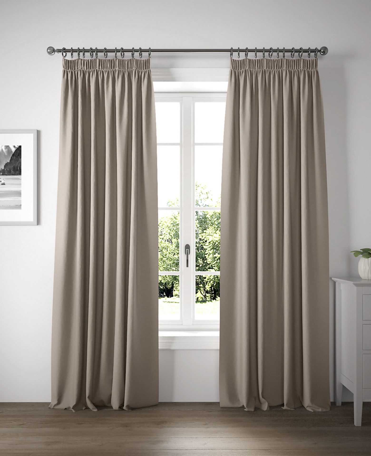 Thermal Pencil Pleat Blackout Curtains RRP £59