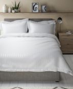 Pure Cotton Double Cuff Bedding Set, Double RRP £99