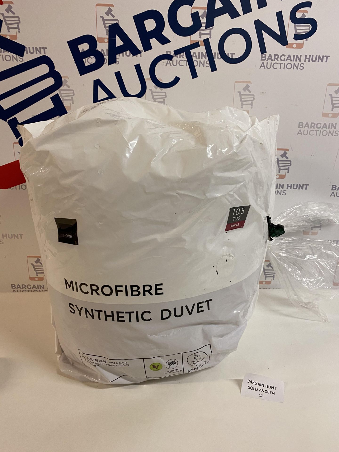 Microfibre Synthetic 10.5 Tog Duvet, Single