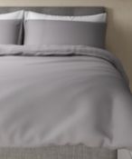 Cotton Percale Duvet Cover, Super King RRP £35