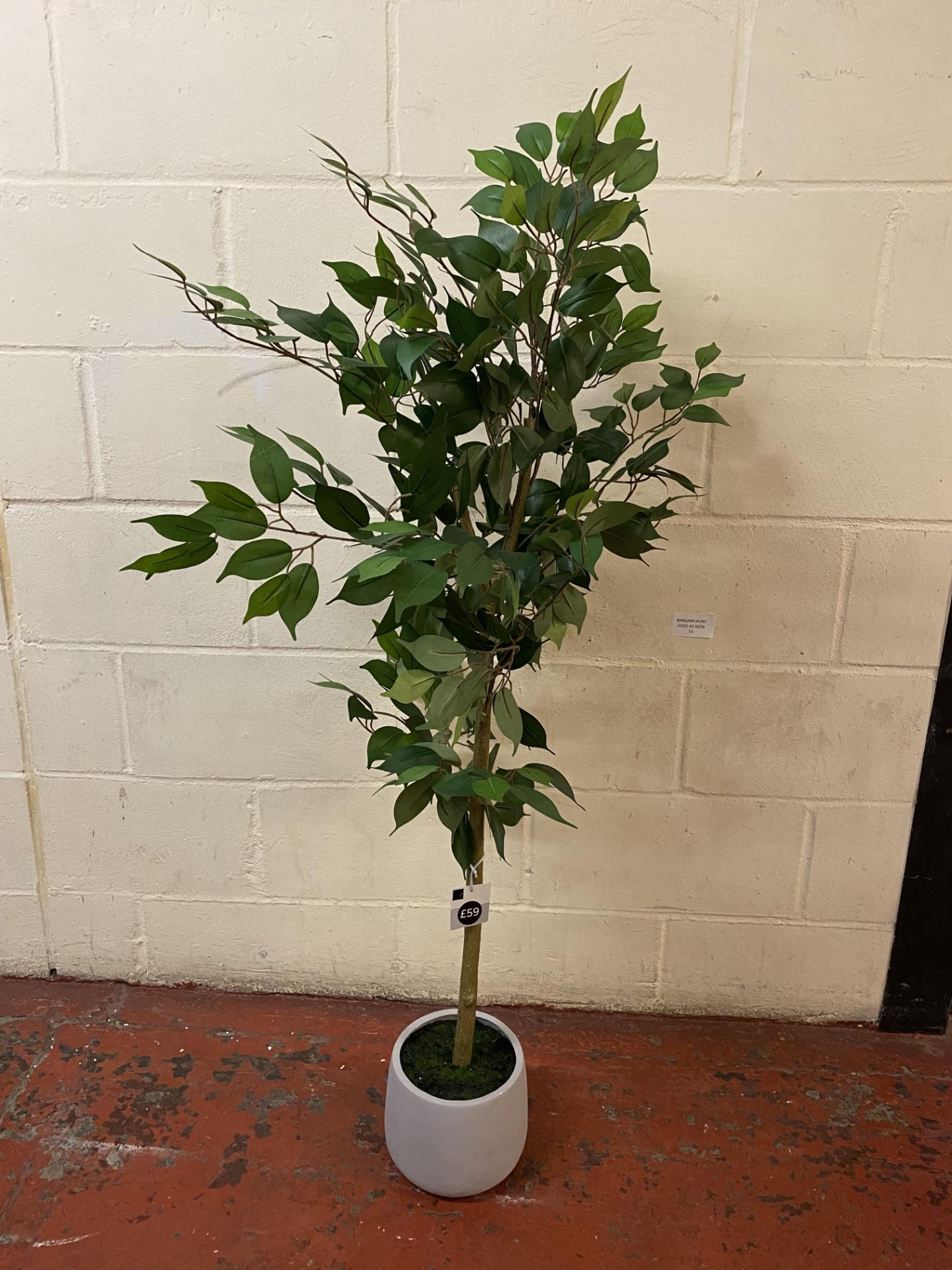 Floor Standing Artificial Ficus Tree RRP £59