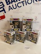 Brand New Funko POP Roman Sionis Collectible Figure, Set of 5