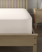 Cotton Percale Extra Deep Fitted Sheet, Single