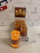 Brand New Flameless LED Battery Operated Candles, 8 pack