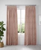 Velvet Pencil Pleat Curtains RRP £89